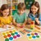 Colorful Smiley Circle Stickers (Large) – 6 Sheets | Fun Classroom Reward Stickers for Kids by IncentoMagic